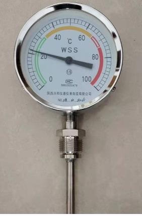 雙金屬溫度計，WSS-311-411-511,1.5級，0-500℃
