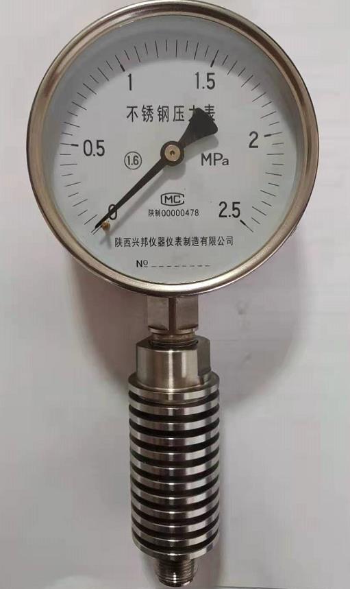 耐溫壓力表YTW-60/100/150,1.6級，-0.1-0-100MPA